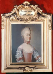 Erzherzogin Maria Karoline von Österreich, Tochter von Kaiser Franz I. und Kaiserin Maria Theresia von Österreich